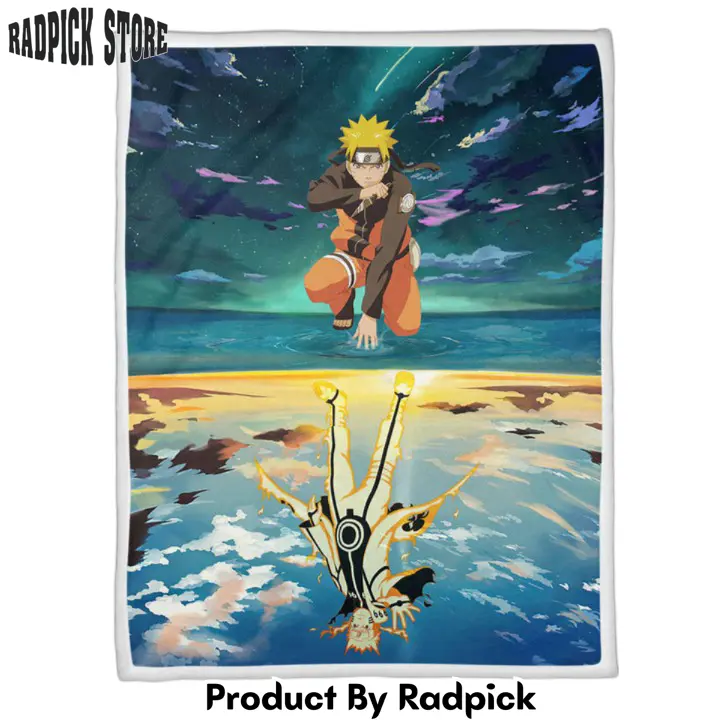 Uzumaki bijuu blanket custom anime  rp0156240